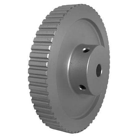 B&B Manufacturing 60XL037-6WA5, Timing Pulley, Aluminum, Clear Anodized,  60XL037-6WA5